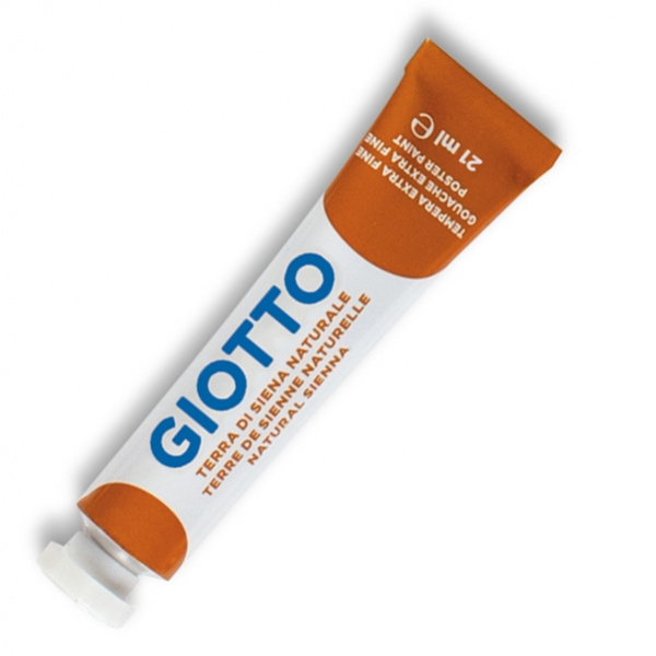 Tempera giotto tubo 7 (21ml) terra di siena naturale 20 - Z09919