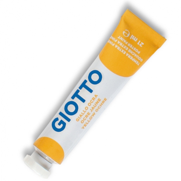 Tempera giotto tubo 7 (21ml) giallo ocra 21 - Z09920