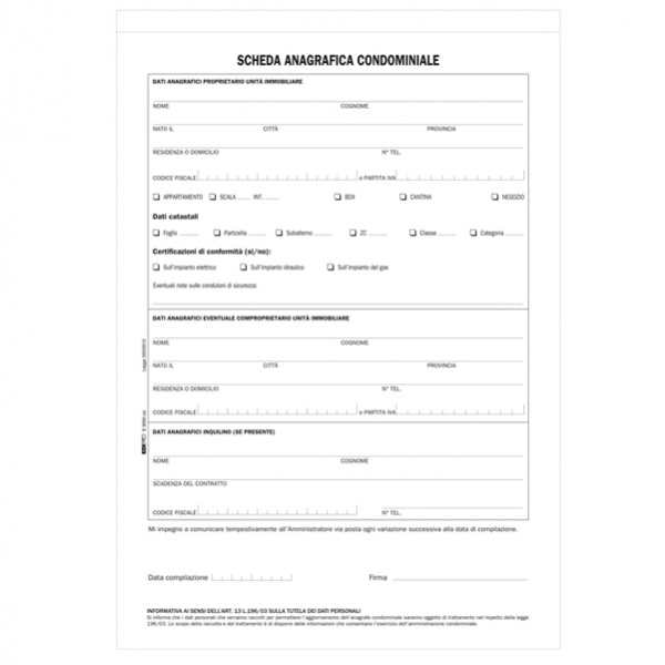 Modello richiesta dati anagrafici proprietario/affittuario A4snap25x2copie e90 - Z10260