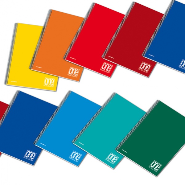 Quaderno spiralato ppl 162x210 A5 80fg+1 80gr 1rigo one color blasetti - Z10303