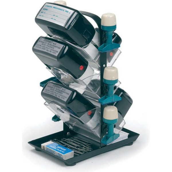 Portatimbri fishbone 6+6posti nero turikan - Z10316