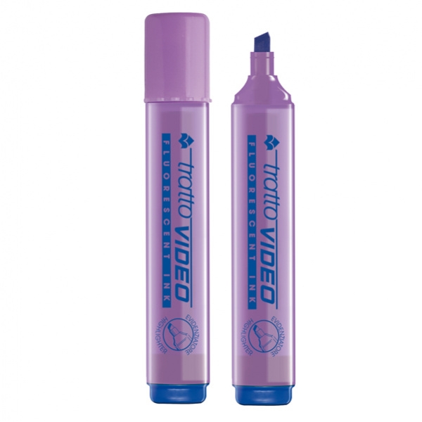 Evidenziatore tratto video lilla - Z10423