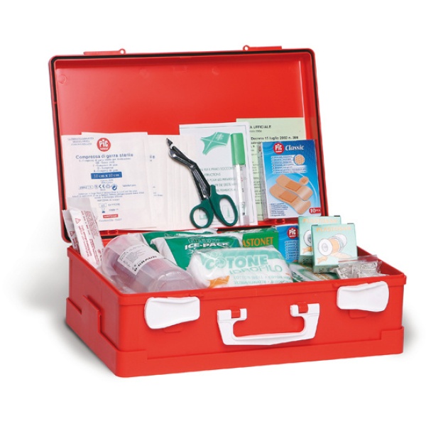 Valigetta p. soccorso arancio medic 2 oltre 3 persone - Z10441