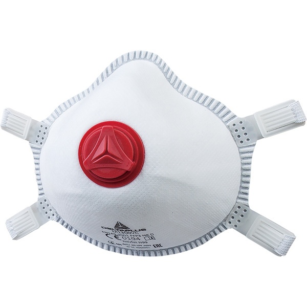 Scatola 5 mascherine filtranti ffp3 con valvola - Z10477