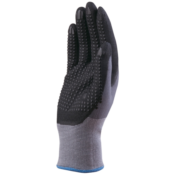 Guanto di precisione ve727no tg.09 palmo nitrile/pu + puntini - Z10489