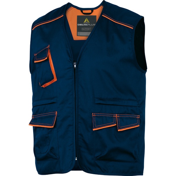 Gilet da lavoro m6gil blu/arancio tg. l panostyle® - Z10555