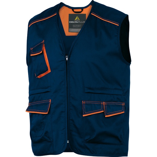 Gilet da lavoro m6gil blu/arancio tg. xl panostyle® - Z10556