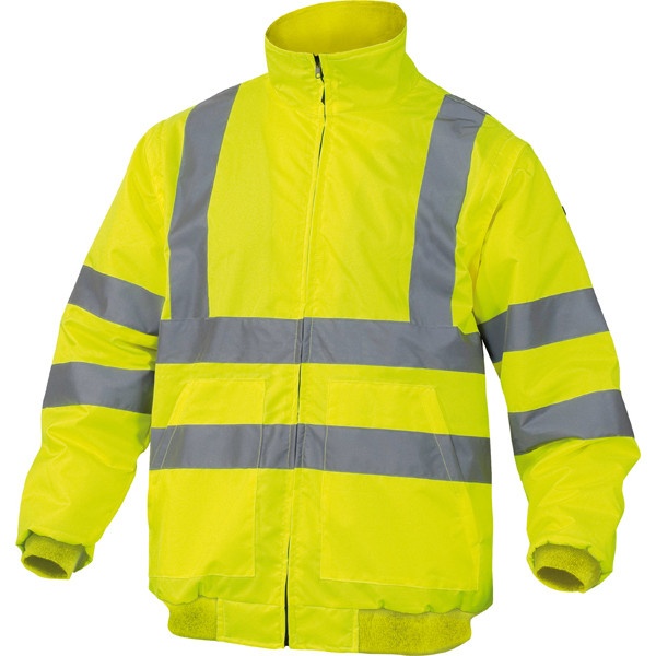 Giubbotto alta visibilita' reno giallo fluo tg. xl - Z10588
