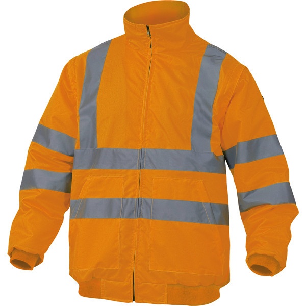 Giubbotto alta visibilita' reno arancio fluo tg. l - Z10589