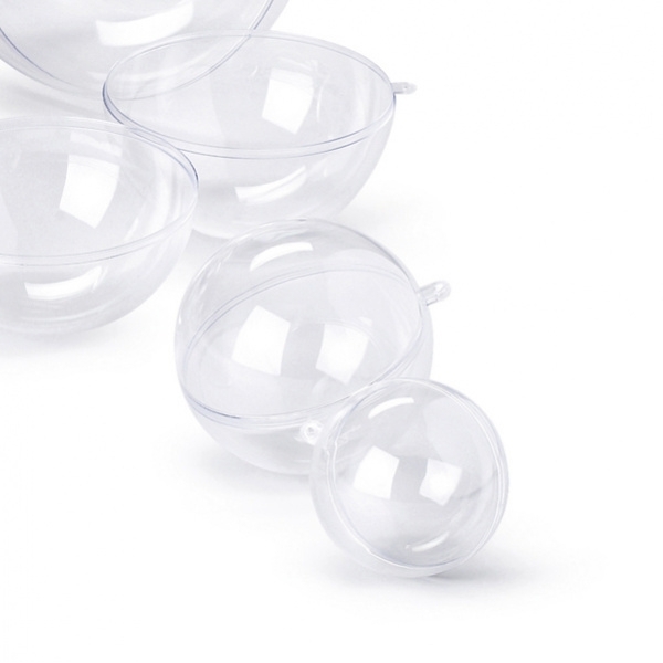 Sfere apribili  in polistirene trasparente ø100mm ri.plast - Z10639