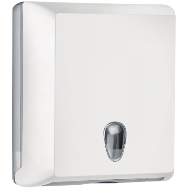 Dispenser asciugamani piegati bianco soft touch - Z10656