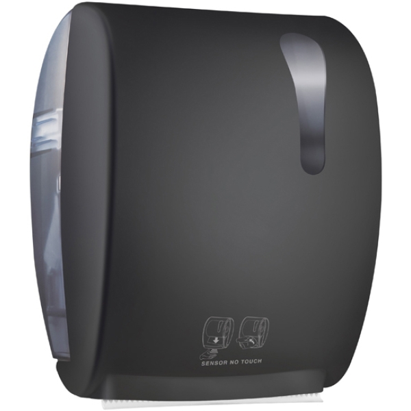 Dispenser asciugamani elettronico 875 kompatto advan nero soft touch - Z10680