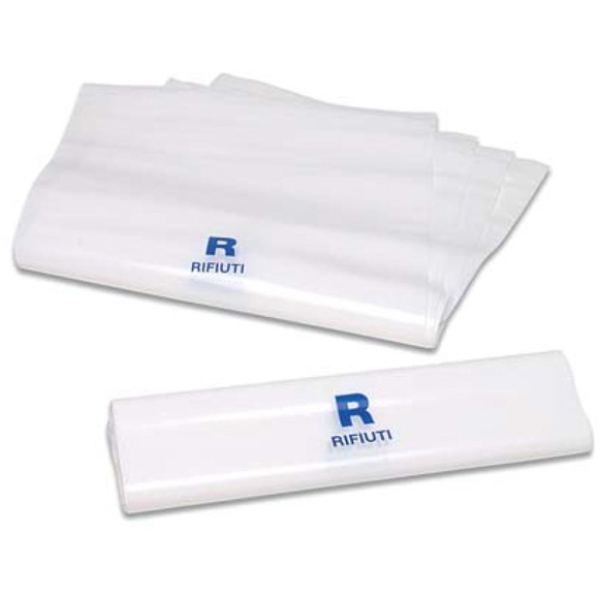 Sacchetto minigrip per rifiuti sanitari 18x25cm - Z10696