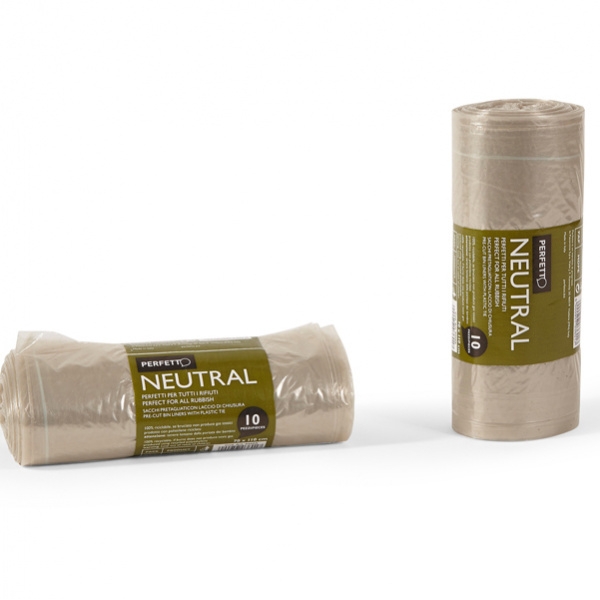 10 sacchi rifiuti 70x110cm-110lt 20µ trasparente classic - Z10804