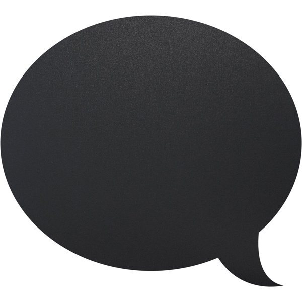 Lavagna da parete 'fumetto' silhouette securit - Z10850
