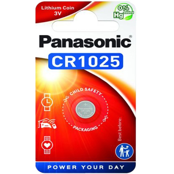 Blister micropila litio cr1025 panasonic - Z10951