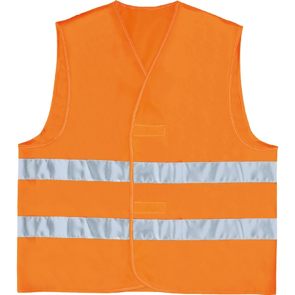 Gilet alta visibilita' arancio fluo tg. l - Z11157
