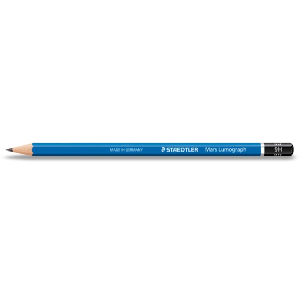 Matita grafite mars® lumograph® 100-9h staedtler - Z11382