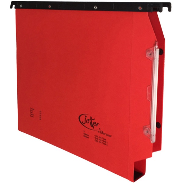 Cartella sospesa armadio 33/u-3cm rosso joker bertesi - Z11637