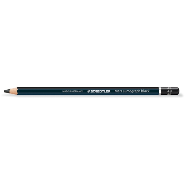 Matita tipo carboncino mars lumograph black 4b staedtler - Z12055