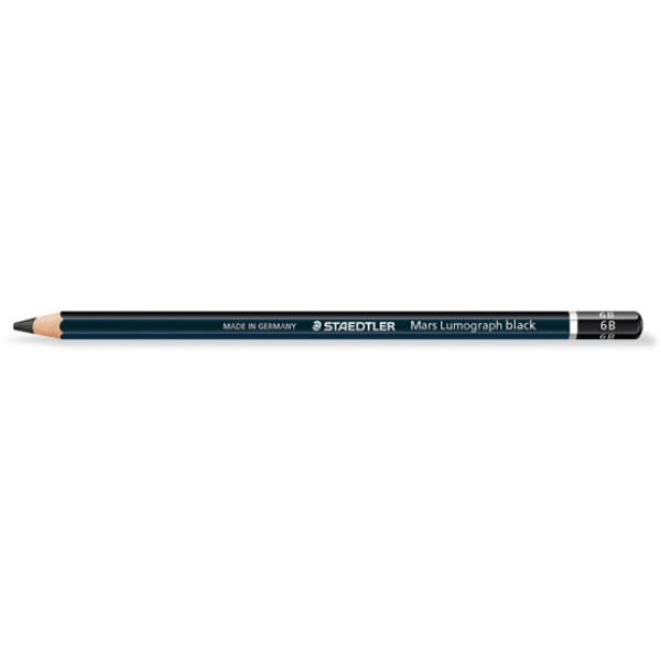 Matita tipo carboncino mars lumograph black 6b staedtler - Z12056