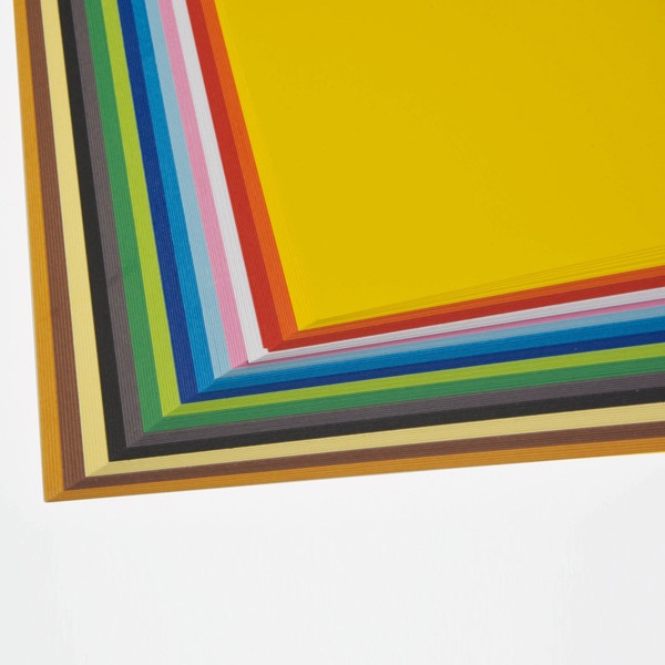 Box display 240 fogli cartoncino bristol 50x70cm 200gr colori assortiti favini - Z12095