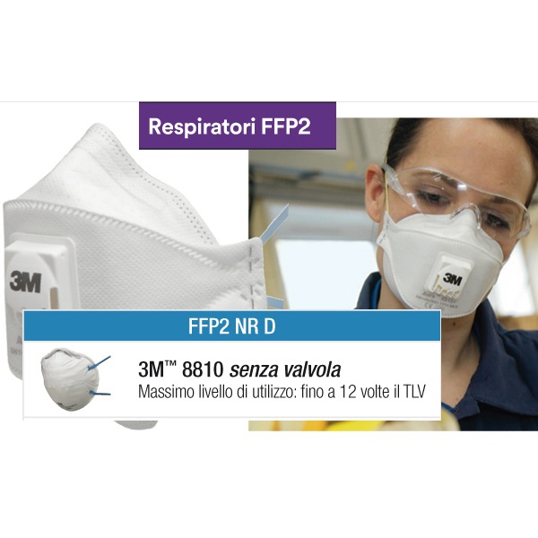 Scatola 20 mascherine 8810 classic ffp2 senza valvola - Z12194