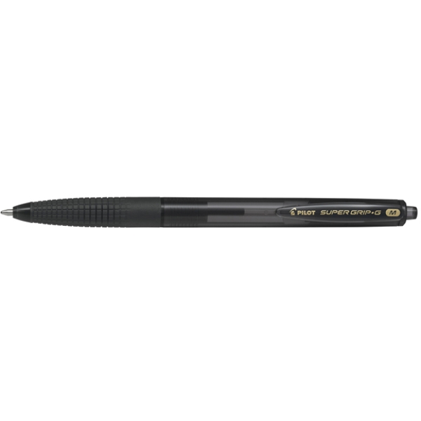 Penna sfera supergrip g a scatto nero punta media 1.00mm pilot - Z12251