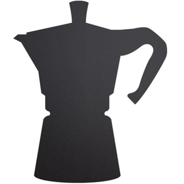 Lavagna da parete 'moka' silhouette securit - Z12410