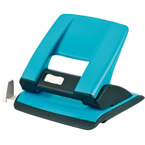 Perforatore 2 fori turchese max 20 fg kartia - Z12489