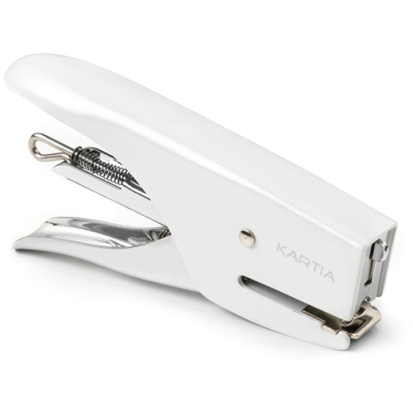 Mini cucitrice m013 bianco blister+punti kartia - Z12519