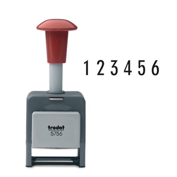 Numeratore automatico 6cifre 5,5mm 5756/p trodat - Z12528