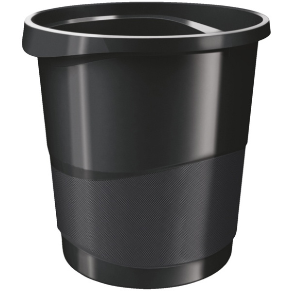 Cestino gettacarte europost nero vivida 14lt esselte - Z12574