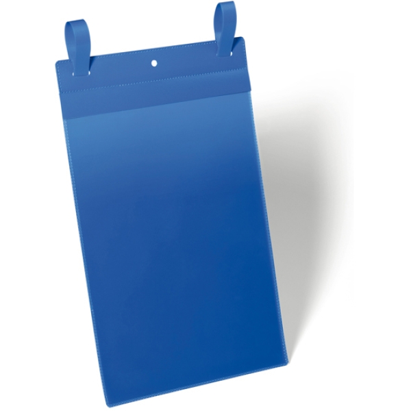 50 buste identificazione con fascette 210x297mm (A4-vert.) art.1750 durable - Z12653