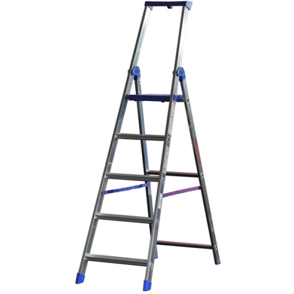 Scala alluminio professionale 5 gradini climb evolution - Z12677