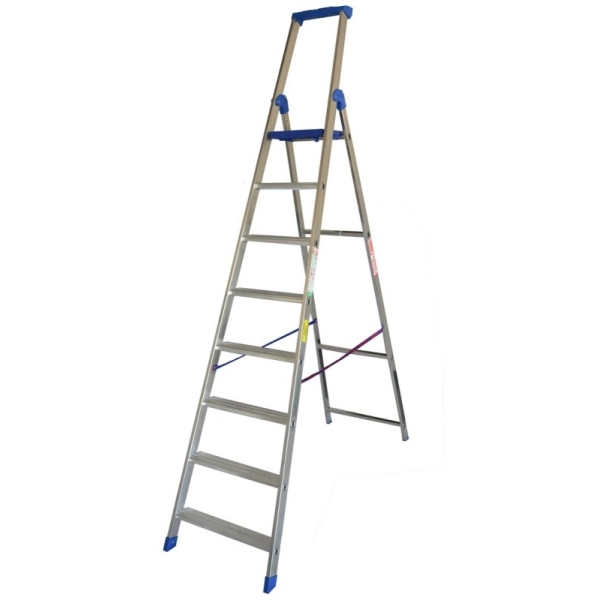 Scala alluminio professionale 8 gradini climb evolution - Z12679