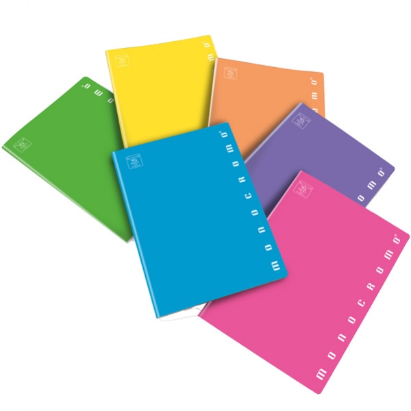 2267920c maxi quaderno A4 80gr 40+2fg 1rigo c/margine fluo monocromo pigna - Z12756