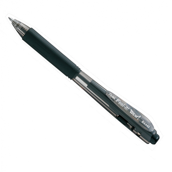 PENNA SFERA A SCATTO FEEL IT! WOW! BX440 NERO 1.0MM PENTEL - Z12843