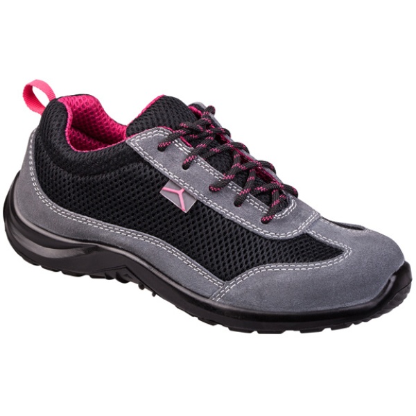 CALZATURA DI SICUREZZA COMO S1P SRC GRGIO/FUCSIA N°40 - Z13019
