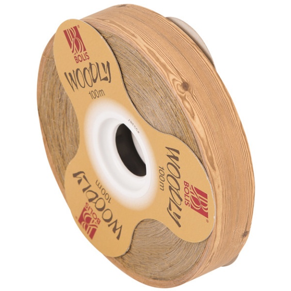 Rotolo nastro Woodly Legno goffrato 24mmx100mt Bolis - Z13157