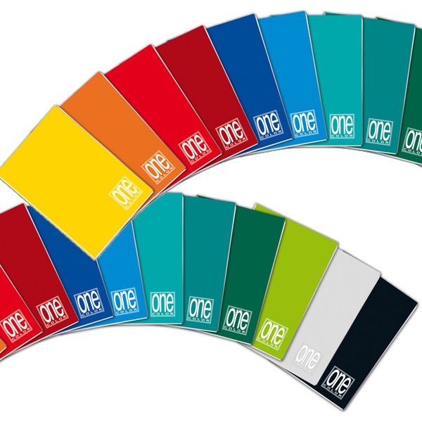 QUADERNO A5 10MM 20FG+1 80GR ONE COLOR BLASETTI - Z13179
