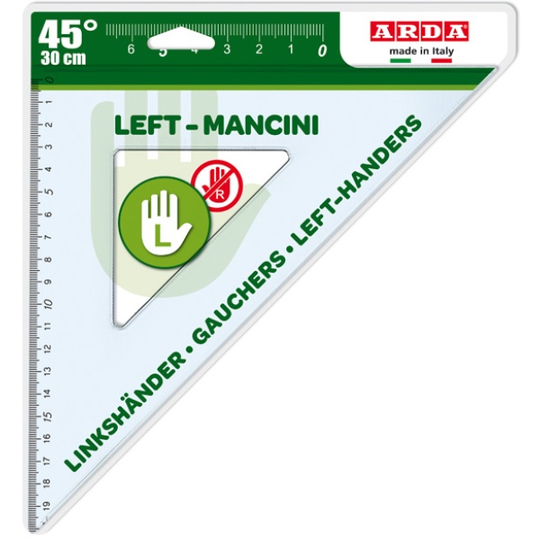 SQUADRA 45° - 30CM PER MANCINI ARDA - Z13184