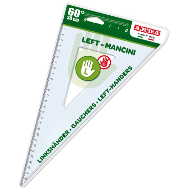 SQUADRA 60° - 30CM PER MANCINI ARDA - Z13185