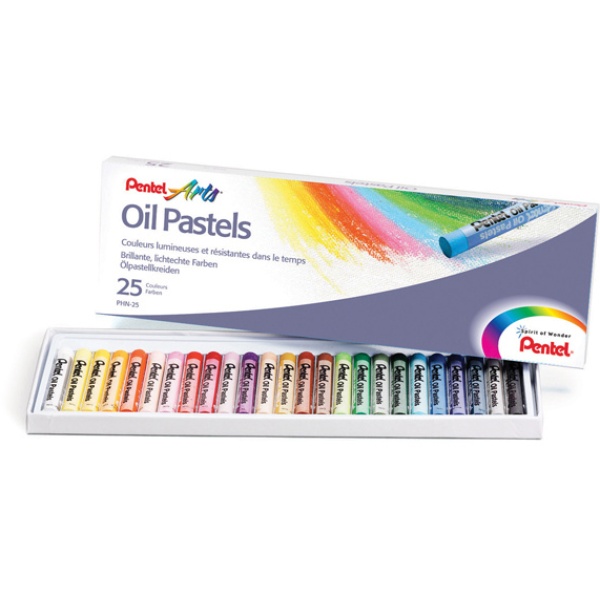 ASTUCCIO 25 PASTELLI A OLIO PENTEL ARTS - Z13212