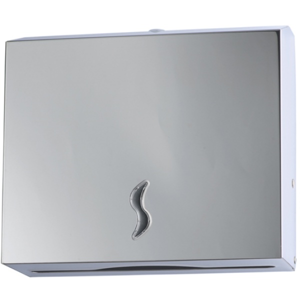 DISTRIBUTORE ASCIUGAMANI PIEGATI 200FG IN ACCIAIO INOX - Z13263