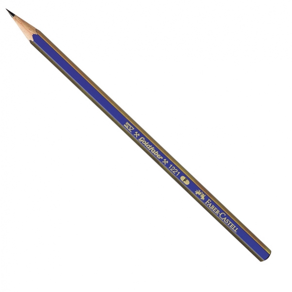MATITA GRAFITE GOLDFABER 1221 ESAGONALE FABER CASTELL F - Z13715