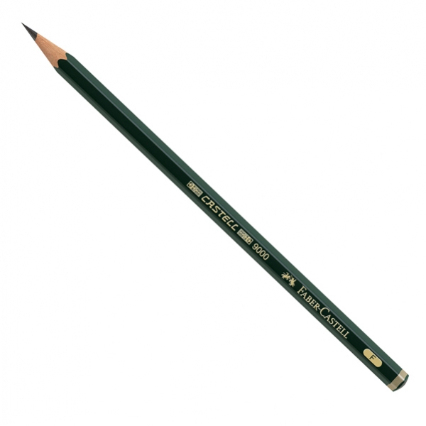 MATITA GRAFITE CASTELL 9000 F esagonale FABER CASTELL - Z13722