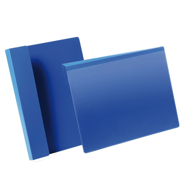 50 BUSTE IDENTIFICAZIONE CON ALETTA 210X297MM (A4-ORIZ) 1723 DURABLE - Z13884