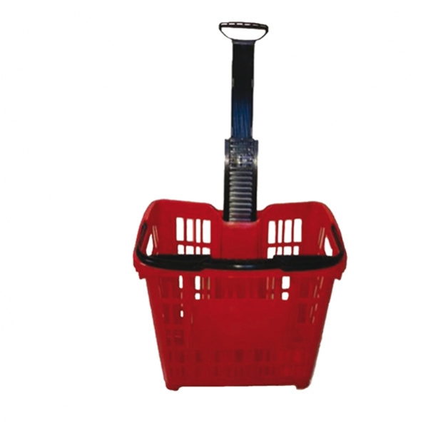 Cesto trolley antiurto 30Lt Rosso Printex - Z13895