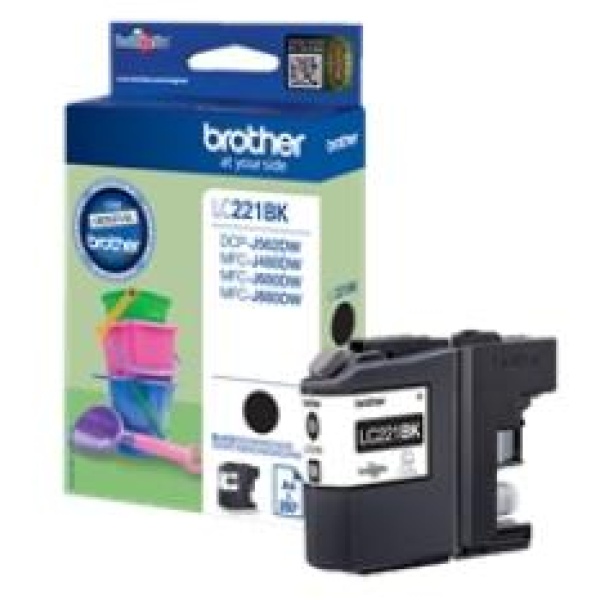 Cartuccia Brother LC-221 (LC-221BK) nero - Z14057